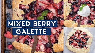 Mixed Berry Galette [upl. by Eicart]