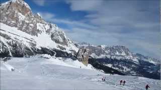 Cortina  Cinque Torri  da Averau a Bai de Dones 24131889 [upl. by Nemraciram]