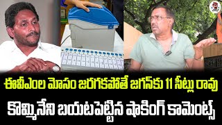 kommineni Srinivasa Rao Shocking Comments On EVM Issue  Praja Chaithanyam [upl. by Ereveniug]