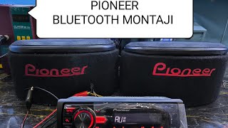 PİONEER MHW85UB TEYP  PİONEER KUTU AÇILIMI  BLUETOOTH MONTAJI YAPTIK  VHM 314  PİONER TAMİR [upl. by Yssirc39]