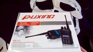 FR Review  PUXING PX777 UHF 400480 MHz [upl. by Emanuel]