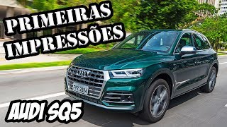 Audi SQ5 dirigi o novo SUV e passei fácil dos 200 kmh [upl. by Biagio]