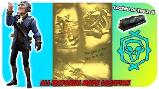 All Krakens Fall Legend of the Veil Pictorial Maps Location [upl. by Edals295]