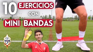 ⚠️ Los 10 MEJORES Ejercicios con BANDA de RESISTENCIA ⚠️  Para Atletas y Futbolistas ⚽ [upl. by Holds]