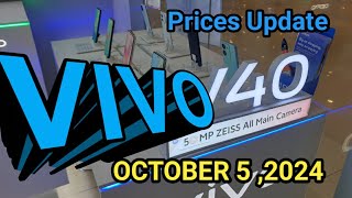 VIVO PRICES UPDATE Y18Y28Y100V30E5GV305GV405GY03 [upl. by Sabec]