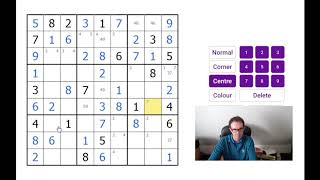 Solving A Haunting Sudoku From The US [upl. by Rosalia]