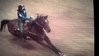 NFR 2010 Barrel Racing Round 1 [upl. by Akimrej]