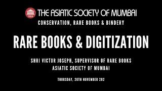 Rare Books and Microfilming in the Asiatic Society of Mumbai [upl. by Sew]