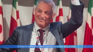 SPOSATO DOPO 8 ANNI LASCIA LA GUIDA DELLA CGIL [upl. by Anneehs]