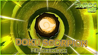 CODE MAX DOKUSCORPION BLOODLINE FULL SHOWCASE  Shindo Life  Shindo Life Codes  rellgames [upl. by Tade653]