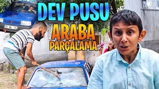 Sinanın Arabasını Parçaladık  Dev Pusu   Araç Perte Çıktı [upl. by Yerhpmuh]