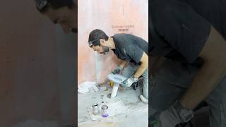 How to Install KERDIDRAIN Before Shower Pan  shorts homerepairtutor [upl. by Aynam]