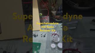 Superheterodyne AM Radio Receiver Kit ProfDavidJDelosReyes superheterodyneAM receiver shorts [upl. by Edmund810]