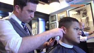 Extreme male pampering Barbershops Pt 1 [upl. by Eldredge]