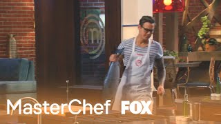 Wild King Salmon Mystery Box Challenge  Season 5 Ep 11  MASTERCHEF [upl. by Reichel598]