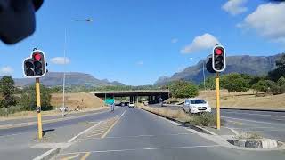 Hout Bay from Wynberg  Cape Town  ☀️  🇿🇦 [upl. by Humfrid]