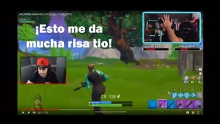 AuronPlay reacciona a ENFADOS de Lolito en FORTNITE LLORA DE RISA [upl. by Jamilla835]