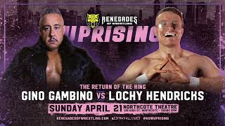 ROW Uprising 2024  Lochy Hendricks v Gino Gambino Hype Reel [upl. by Kaltman]