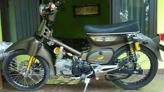 MODIFIKASI C70 TERBARU 2018  RESTORASI C70 HONDA PITUNG MODIFIKASI [upl. by Fedirko]