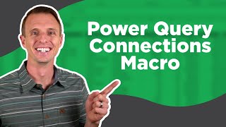 Vba Macro To Create Power Query Connections For Any Table In Excel [upl. by Bee]