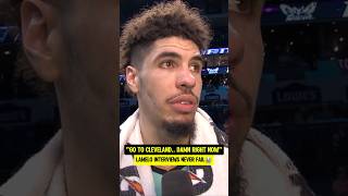 LaMelo gives the best interviews🤣 [upl. by Scrogan]