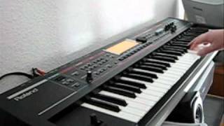 BiscayaJames Last Cover by Methno  Synthesizer Roland JunoG [upl. by Ninazan543]