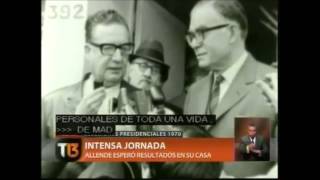 Radomiro Tomic saludando el triunfo electoral de Salvador Allende [upl. by Ielirol]