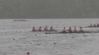 2011 Womens Big 10 Rowing Championship Ejection Crab [upl. by Woodhouse]