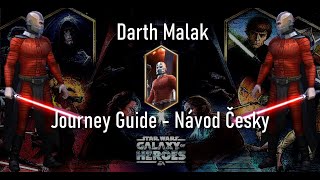 Darth Malak  Journey Guide Česky [upl. by Acissej]