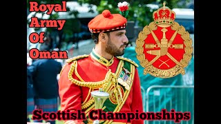 Royal Army of Oman  Grade 4A  Scottish Championship 2024 [upl. by Tempa152]