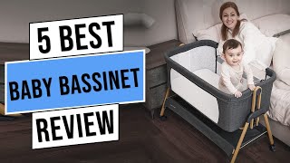 Best Baby Bassinet in 2024  Top 5 Bassinets  Review [upl. by Atisor]