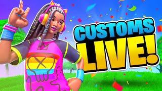 🔴 Live  Fortnite Custom Matchmaking Games  EU Customs With Viewers Chapter 5 Season 4 LIVE [upl. by Katzen999]