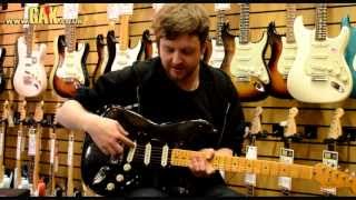 Fender  Custom Shop David Gilmour Stratocaster Relic Demo at GAK [upl. by Hearsh948]