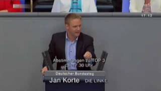 Jan Korte DIE LINKE »Kriegsverräter« verdienen unseren größten Respekt [upl. by Niwdog279]