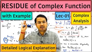 Residue of a Complex Function Part1 [upl. by Dorfman]