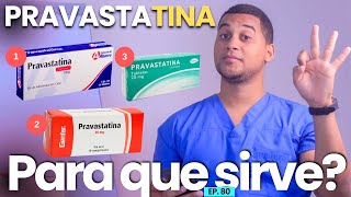 PRAVASTATINA PARA QUE SIRVE  3 COSAS [upl. by Yllehs]