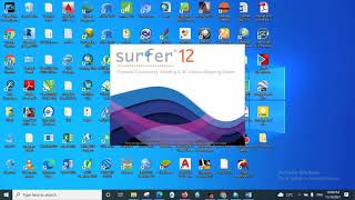 How to Convert coordinates from Decimal Degree Latlon to UTM Using Surfer 12 [upl. by Danielle687]