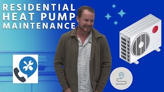 Residential Heat Pump Maintenance Part 1 [upl. by Aisad291]