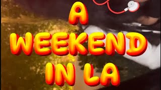 LA Travel Assignment Weekend VLOG [upl. by Encrata]