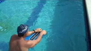 Coach Robb Swimming Swim Drill How to use a kickboard [upl. by Lesab]