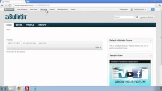 vBulletin 5 Connect How to Change Your Logo [upl. by Labaw]