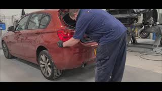 How to remove a 2019 Bmw 1seriesback bumper [upl. by Silra65]