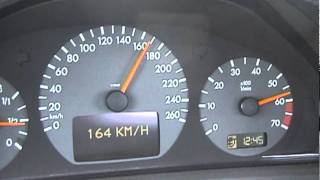 CLK 430 Kompressor 0200 Kmh inside onboard Killerberlin Mercedes KTMT acceleration supercharged [upl. by Koressa]