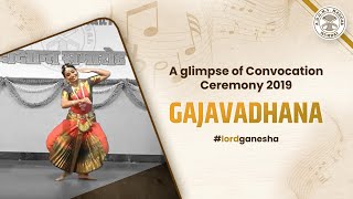 How Lord Ganesha came to be as GAJAVADHANA Convocation Ceremony 2019  ABGMVM classicaldance [upl. by Yorgerg]