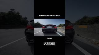 MBENZ R172 SLK350 M276 EXHAUST SOUND [upl. by Aitrop93]