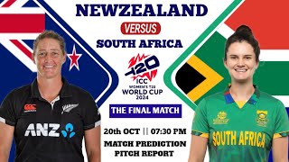 Newzealand vs South Africa  WCC  Aaj ki Dream11team  Match prediction  pitch report [upl. by Mairym]