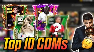 Top 10 performing CDMs for H2H 🏆 FC mobile [upl. by Meekahs]