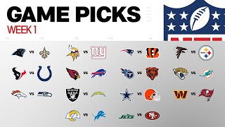 Week 1 Game Picks [upl. by Ardnaed579]