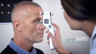 Icare Tonometer ic100 Video USA NO DROPS NO AIR [upl. by Oza]