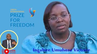 Madame Victoire UMUHOZA INGABIRE atsinze igitego cyumutwe Ahawe igihembo cyo guharanira ubwigenge [upl. by Oneida]